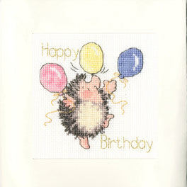 Birthday Balloons - Greeting Card