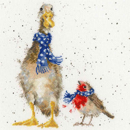 Christmas Scarves Cross Stitch Kit