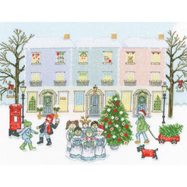 Advent Street -  Bothy Threads Cross Stitch Kit