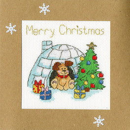 Winter Woof Christmas Card
