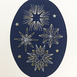 Shining Stars Christmas Card