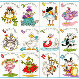 Christmas Dozen Cross Stitch Kit