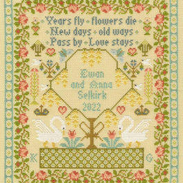 Moira Blackburn: The Laburnum Tree- Cross Stitch Kit