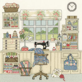 My Sewing Room - Bothy Threads Cross Stitch Kit