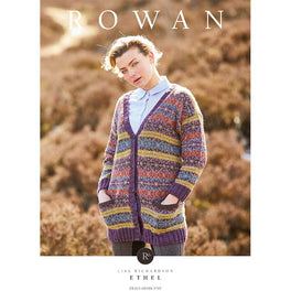 Ethel Cardigan in Rowan Felted Tweed Dk - Digital Version