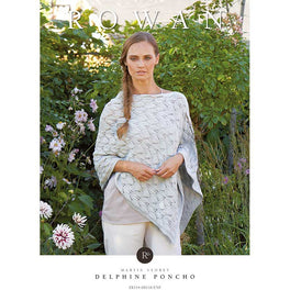 Delphine Poncho in Rowan Summerlite 4ply - Digital Version