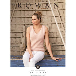 May V Neck in Rowan Four Seasons - Digital Version ZB339-00004