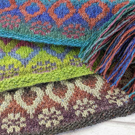 Medina Scarf in Rowan Felted Tweed Colour by Juliet Bernard - Digital Version