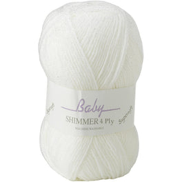 James C Brett Baby Shimmer 4 Ply