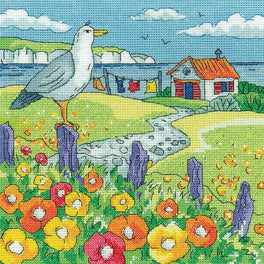 By The Sea Poppy Shore