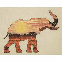 Elephant Silhouette - Anchor Maia Collection