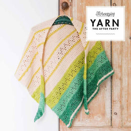 Yarn The After Party 23 Forest Valley Shawl in Scheepjes Stone Washed