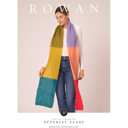 Free Download - Beverley Scarf in Rowan Kidsilk Haze
