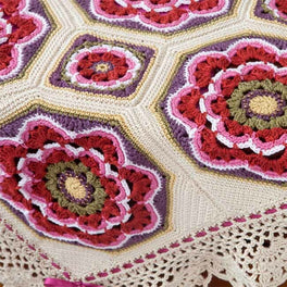 Imogen Crochet Blanket Pattern by Janie Crow - Digital Version