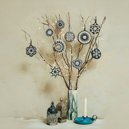 Festive Crochet Decorations by Janie Crow - Digital Version