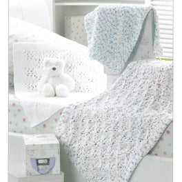 Blankets in James C Brett Flutterby Chunky