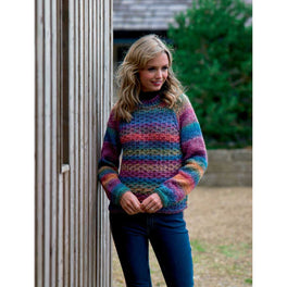 Sweater in James C Brett Marble Chunky