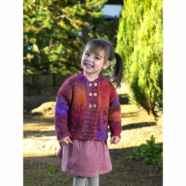 Cardigan and Sweater in James C Brett Marble Chunky