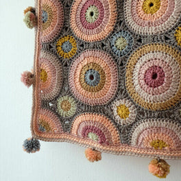 Magic Circles Crochet Scarf Pattern by Janie Crow - Digital Version