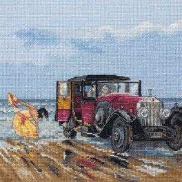 Vintage Rolls on the Beach