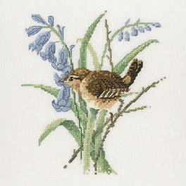 Wren - Heritage Crafts Cross Stitch Kit