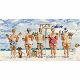 No Alcohol - Cross Stitch Kit
