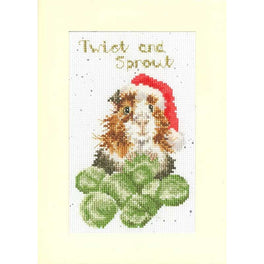 Twist and Sprout - Christmas Card Cross Stitch Kit