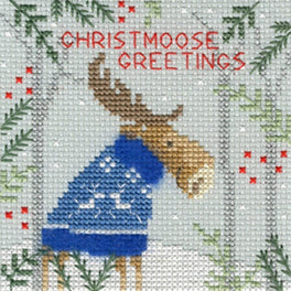 Xmas Moose Card Kit