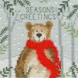 Xmas Bear Card Kit
